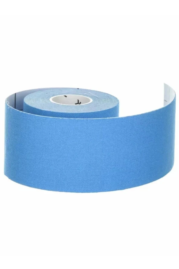 GLOBAL Tape Mavi Renk Kinesio Ağrı Tedavi Bandı 5 mt X 5 cm ürün görseli 1