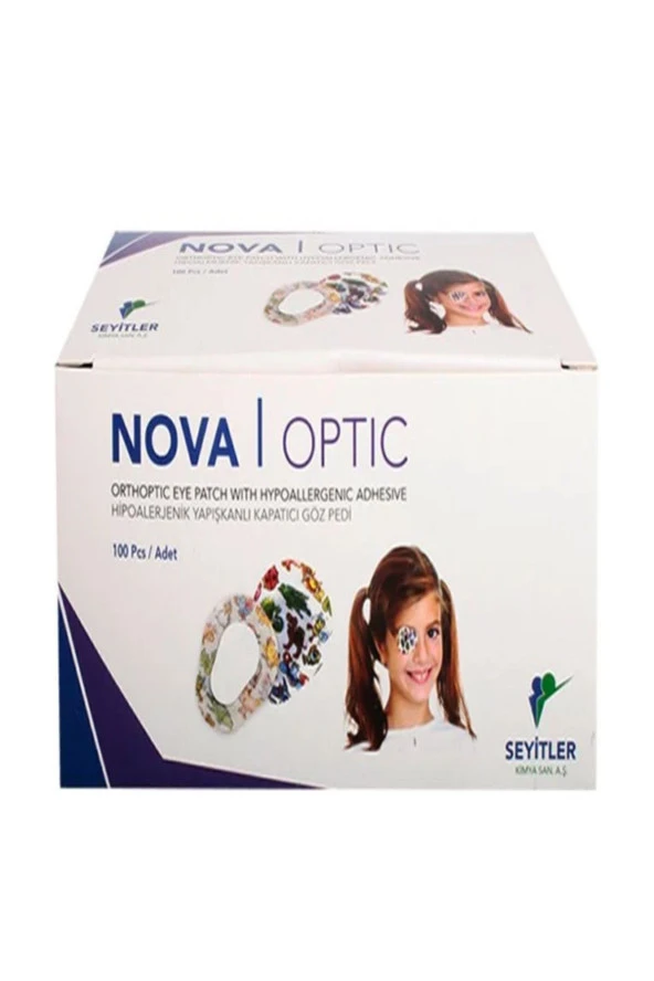 NOVA Göz Kapama Bandı Optik 100 Adet Çocuk ürün görseli 1