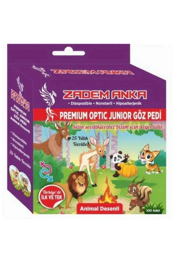 Zadem Anka Ercenay Çocuk Göz Pedi Emojili 100 Lü ürün görseli 1