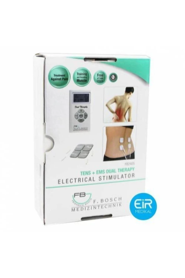 F.BOSCH Fb 2405 Tens + Ems Ikili Terapi Elektriksel Stimülatör ürün görseli 1