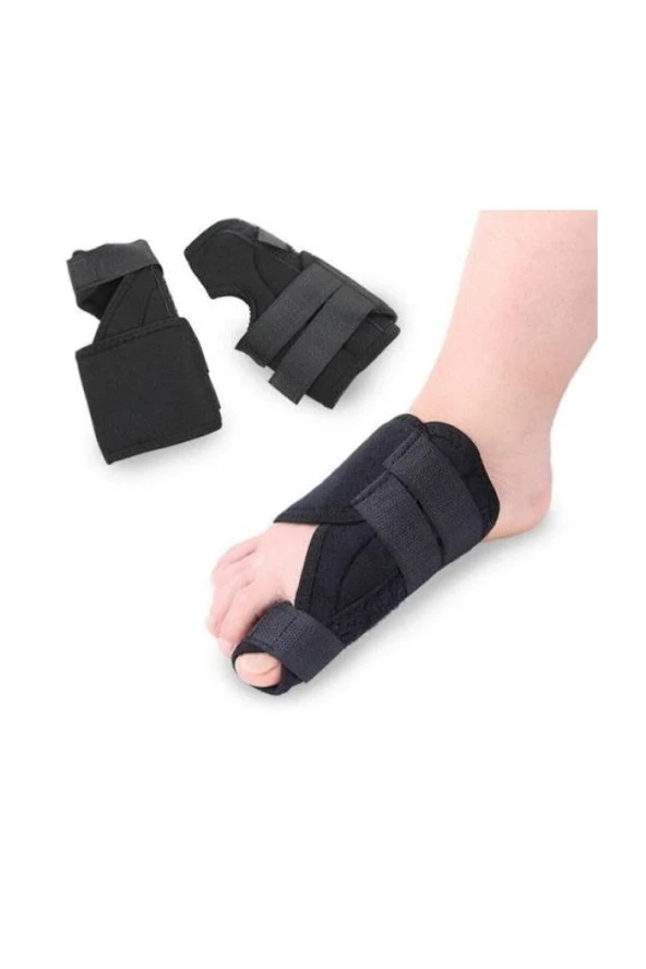 ESM Halluks Valgus Gece Ateli Hallux Valgus Düzeltici Tedavi Ayak Başparmak Kemiği Çıkıntısı Bunyonu Sağ ürün görseli 1
