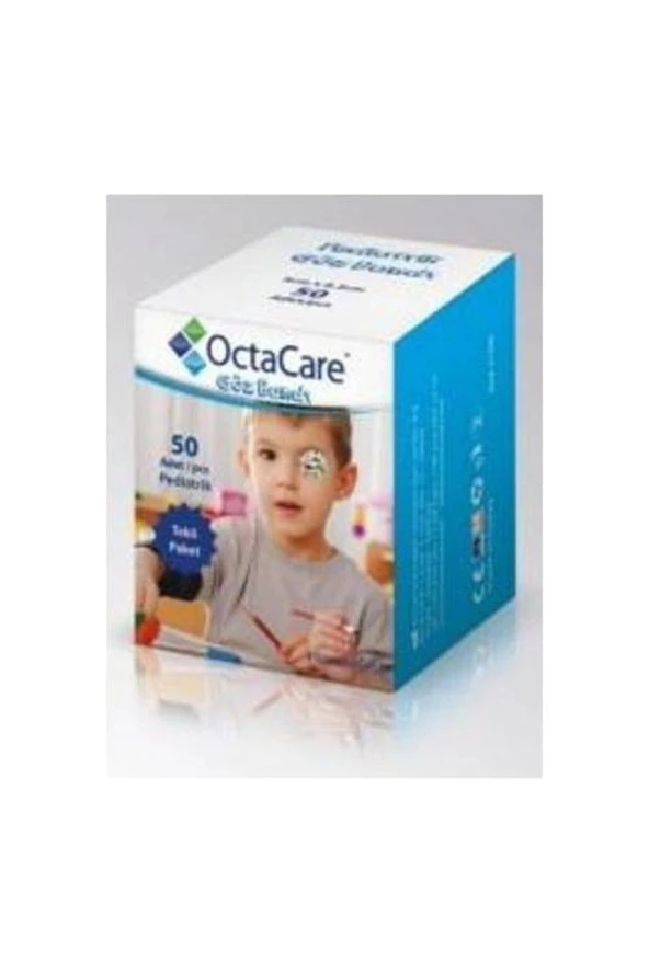 OCTACARE Erkek Çocuk Göz Kapama Bandı - 5cmx6,2cm -50 Li Paket ürün görseli 1