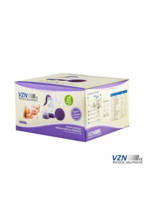 VZN Pratik Manuel Anne Süt Göğüs Pompası ürün görseli 1