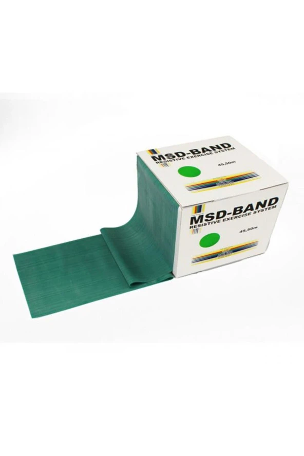 MOVES Theraband Egzersiz Bandı 1.5 Mt Yeşil No5 (orta) ürün görseli 1