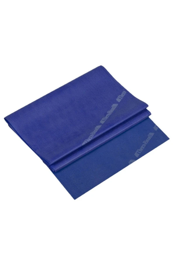 THERABAND Thera-band 20550 Egzersiz Bandı 1.5 Metre Çok Yüksek Sert Mavi ürün görseli 1