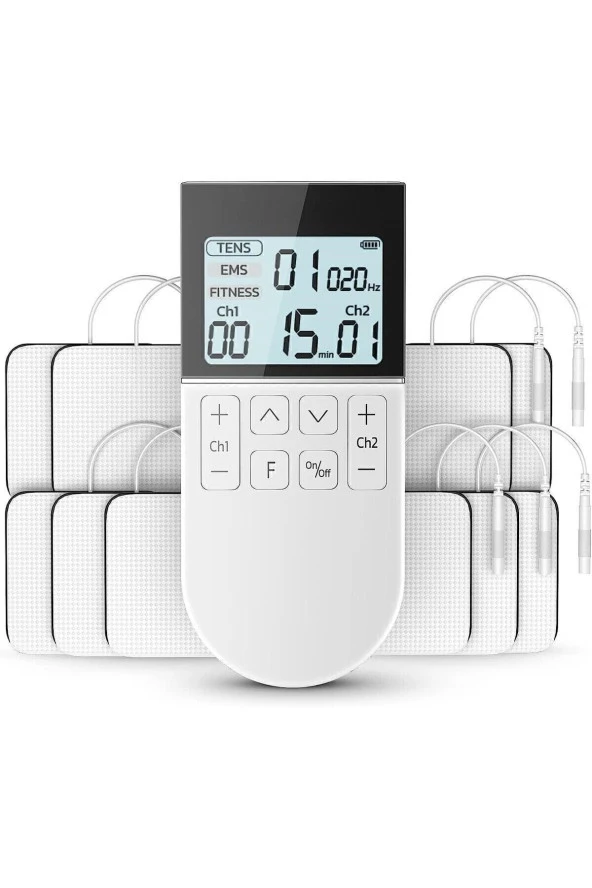 IRON KTR-2610 Fizik Tedavi Şarjlı TENS + EMS + MASAJ Cihazı + Taşıma Kabı ürün görseli 1