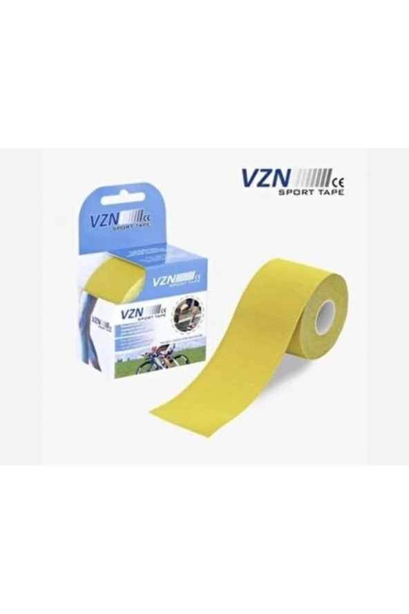 VZN Sport Tape Tape Gold Ağrı Bandı Sarı 5cmx5m ürün görseli 1