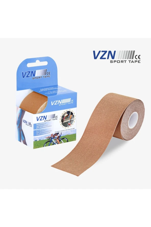 VZN Ten Rengi Sport Tape Ağrı Bandı 5 M X 5 Cm. ürün görseli 1