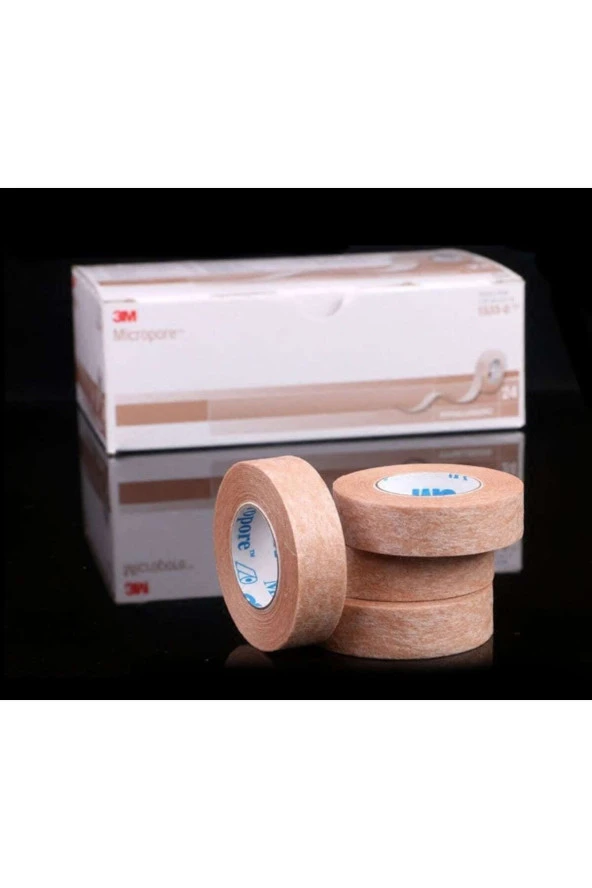 3M Micropore Burun bandı 12.5 Mm X 9.1 M 1 Adet ürün görseli 1