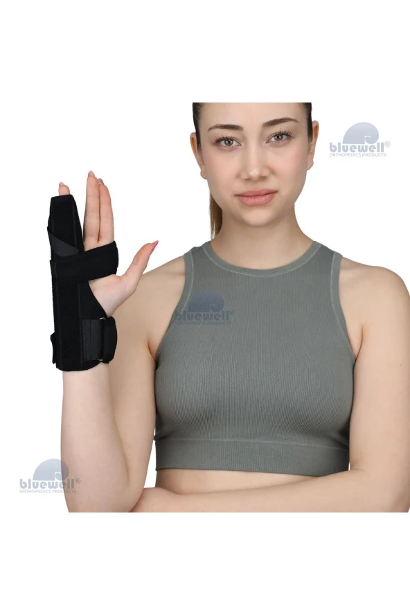 BLUEWELL Boksör Kırığı Ateli Serçe Parmak Ateli, Kırık Yüzük,boxer Kırığı, Bedensiz ürün görseli 1