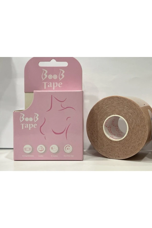 BOOB TAPE Göğüs Dikleştirici Ve Şekillendirici Ten Rengi 5 Cm X 5cm ürün görseli 1