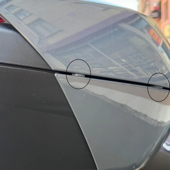 Motosiklet Arka Çanta Topcase Ses Kesici Lastik ürün görseli 1