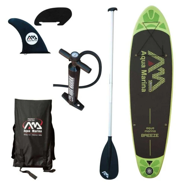 Aqua Marina Breeze iSUP-Stand-Up 3m/10cm Thickness Kürekli Paddle Board ürün görseli 1