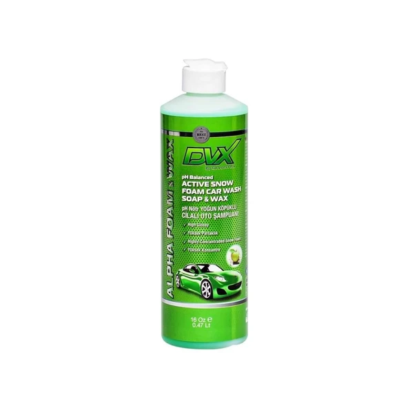 DVX Alpha Foam pH Nötr-Cilalı Oto Yıkama Şampuanı  16OZ (473 ml.) ürün görseli 1