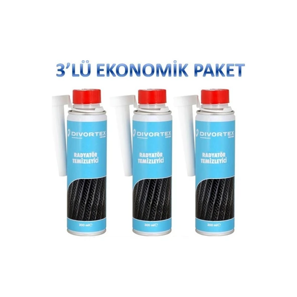 Divortex Radyatör Temizleyici 300 ml x 3 Adet ürün görseli 1