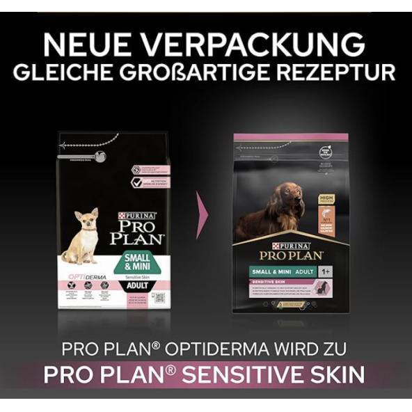 Pro Plan Small & Mini Somonlu 3 kg Küçük Irk Yetişkin Köpek Maması ürün görseli 1