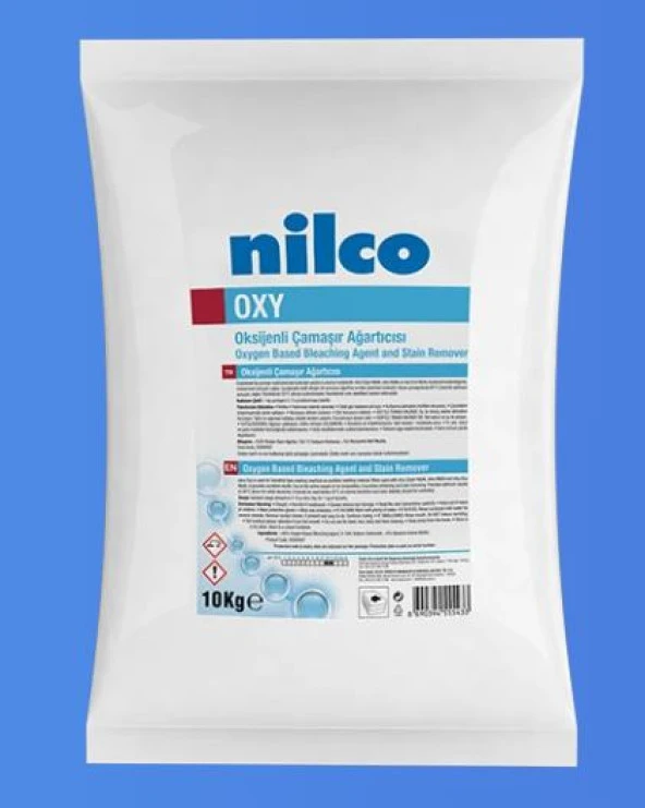 Nilco OXY OKSİJENLİ AĞARTICI VE LEKE ÇIKARICI 10 KG. ürün görseli 1