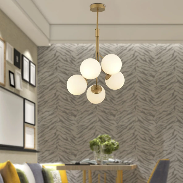 Artel 5Li Eskitme Top Avize Modern Sarkıt, Mutfak Yatak odası Salon Avize ürün görseli 1