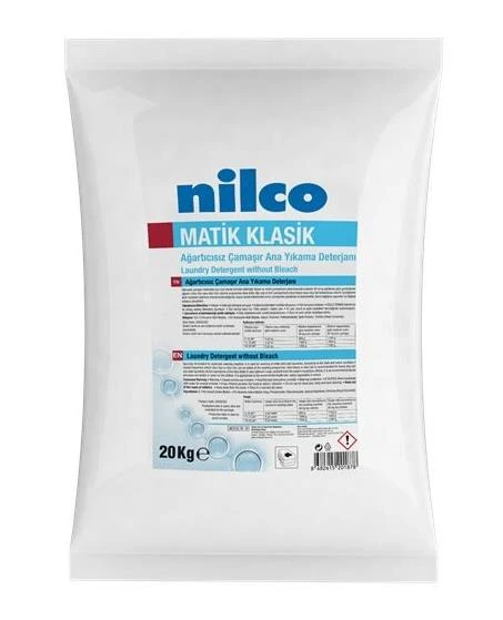Nilco MATIK KLASIK 20KG AĞARTICISIZ ANA YIKAMA TOZ DETERJAN ürün görseli 1