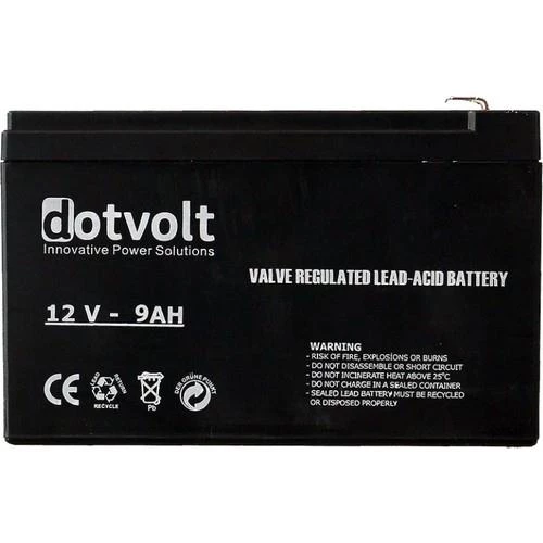 Dot Volt 12V 9AH Bakımsız Kuru Tpi Akü DP9-12 ürün görseli 1
