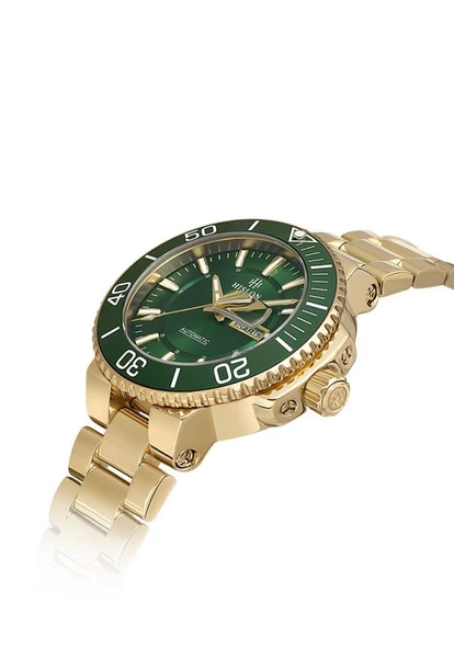 Hıslon QD137T-15SG Automatic Bayan Kol Saati - Resim 4