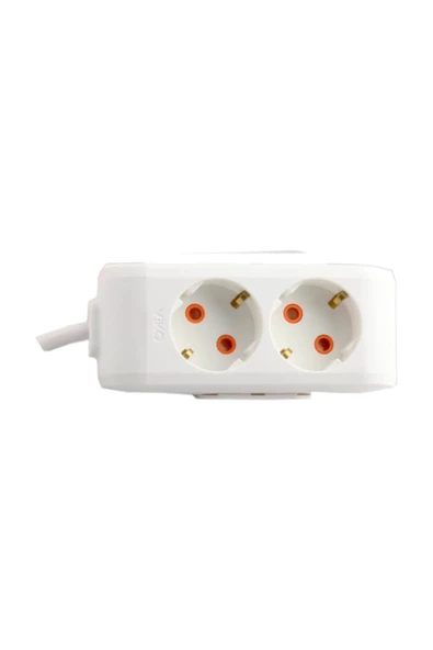 VİKO Multi-led 2'li Priz Top. Kablolu Ç. K. 1mt ürün görseli 1