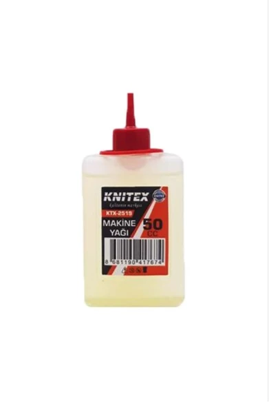 KNİTEX KÜÇÜK MAKİNE YAĞI 50ML ürün görseli 1
