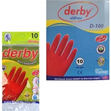 DERBY D-100 LASTİK ELDİVEN 10 ürün görseli 1