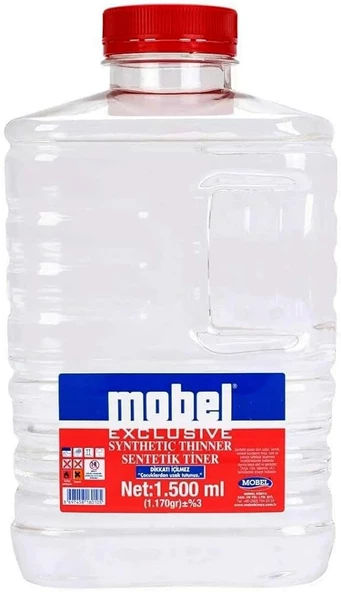MOBEL SENTETİK TİNER 1,5L ürün görseli 1