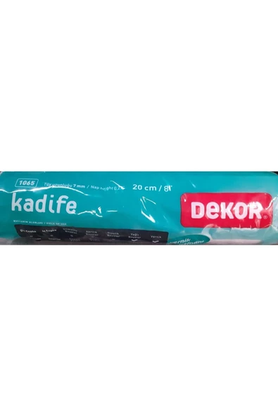 DEKOR 1065 KADİFE 20 CM RULO - Resim 2