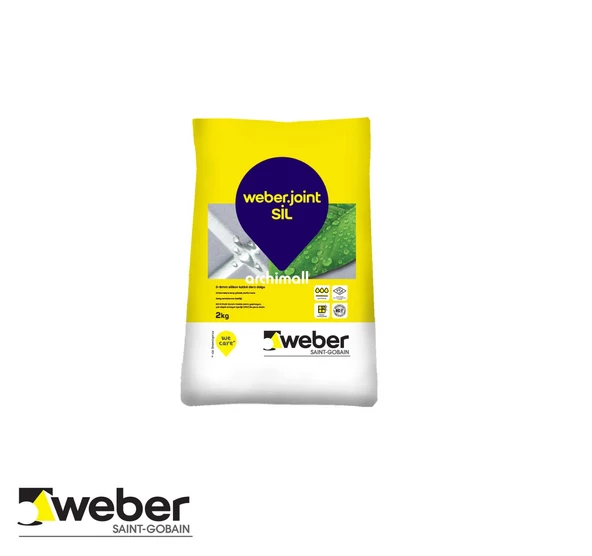 WEBER JOİNTSİL DERZ DOLGUSU 2 KG BEYAZ ürün görseli 1