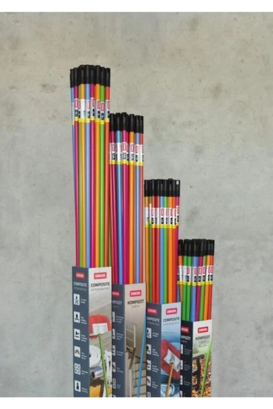 Dekor 1365 Kompozit Sırık 1.2mt Renkli - Resim 2