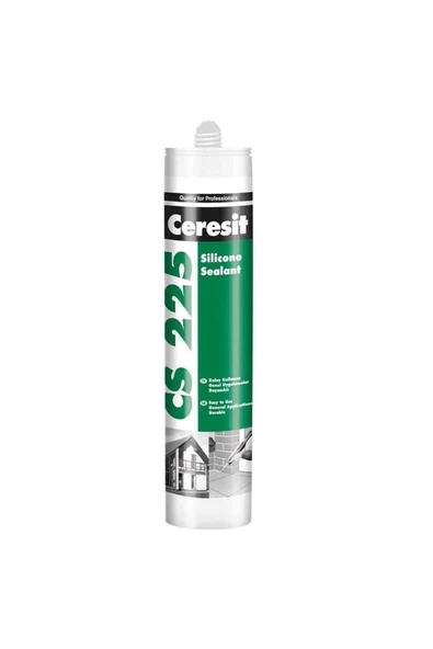 CERESİT CS 225 BEYAZ SİLİKON 280GR ürün görseli 1