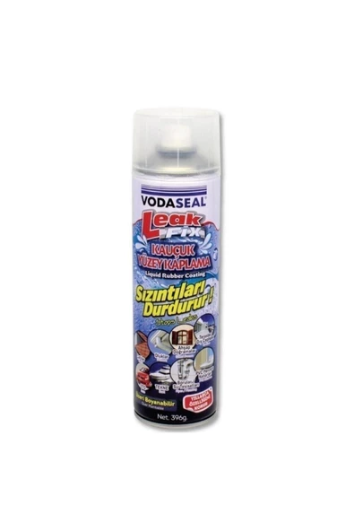 VODASEAL LEAK FİX KAUÇUK SPREY ŞEFFAF 396GR ürün görseli 1