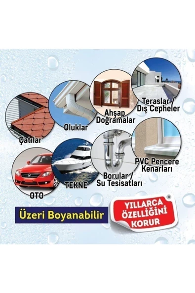 VODASEAL LEAK FİX KAUÇUK SPREY ŞEFFAF 396GR - Resim 2