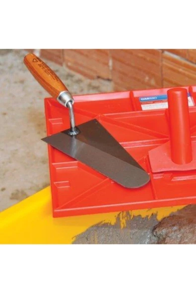 Dekor Ahşap Saplı Sıvacı Malası 22 Cm - Resim 3