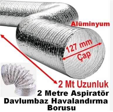 AFS 127MMX2 MT ASPİRATÖR BORUSU PAKETLİ ürün görseli 1