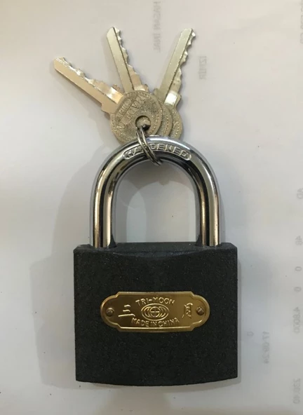 FİVESTAR 32 MM GRİ ASMA KİLİT (FSK0132) ürün görseli 1