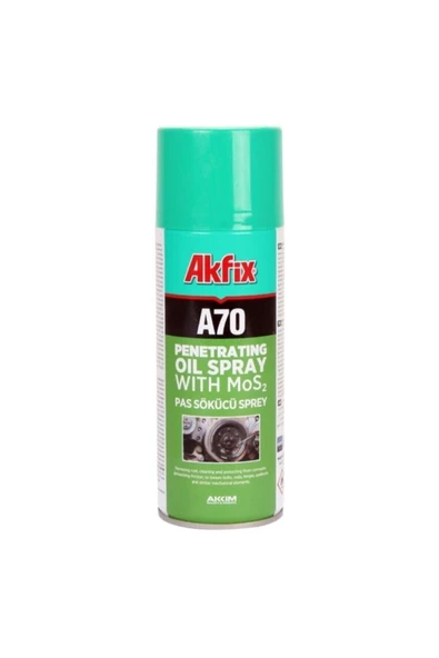 AKFİX A70 PAS SÖKÜCÜ SPREY 400 ML ürün görseli 1