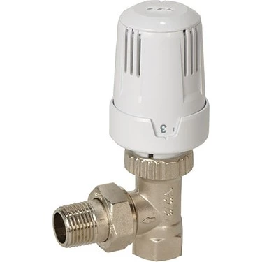 ECA 1/2'' KÖŞE TERMOSTATİK RADYATÖR VANASI VALF 602120755 ürün görseli 1