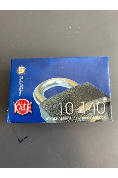 KALE 38 MM GRİ KISA ASMA KİLİT - Resim 3