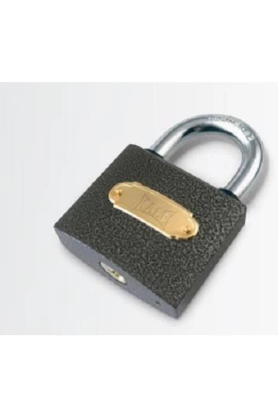 KALE 38 MM GRİ KISA ASMA KİLİT - Resim 2