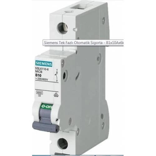 Siemens B Tipi Otomat Sigorta 16 Amper Tek Fazlı ürün görseli 1