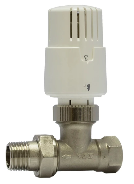 ECA 1/2'' DÜZ TERMOSTATİK RADYATÖR VANASI VALF 602120756 ürün görseli 1