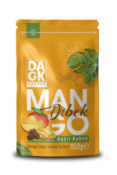 Mango Dibek Kahvesi 150g  (Hazır Kahve & Mango Aromalı) İster Karıştır, İster Pişir ürün görseli 1