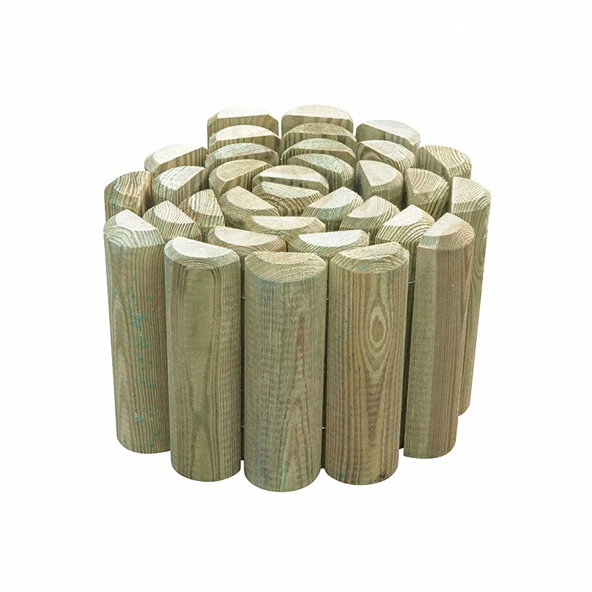 BİOOMA BAKASSİ AHŞAP BAHÇE BORDÜRÜ 180CMX25CM ürün görseli 1