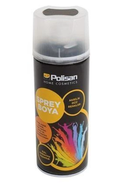 POLİSAN AKRİLİK SPREY AÇIK KAHVE-RAL 8003 400 ML 97703050410 ürün görseli 1