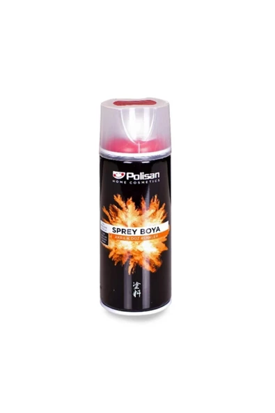 POLİSAN AKRİLİK SPREY TRAFİK BEYAZ - RAL 9016 400 ML 97790160410 ürün görseli 1