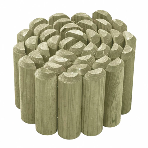 BİOOMA BAKASSİ AHŞAP BAHÇE BORDÜRÜ 180CMX15CM ürün görseli 1