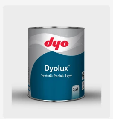DYOLUX YAĞLI BOYA 2,5 LT SİYAH 0020 ürün görseli 1